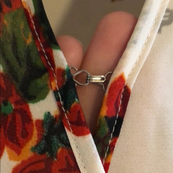 Floral Cropped Top with Bell Lace Sleeve - Picture 2 of 8